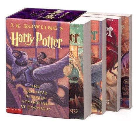 Tapa de Harry Potter Paperback Boxed Set (Books 1-4)