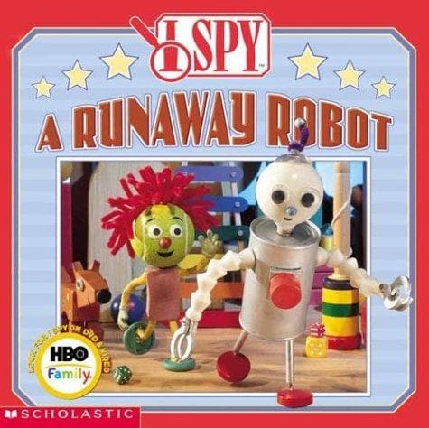 Tapa de I spy a runaway robot