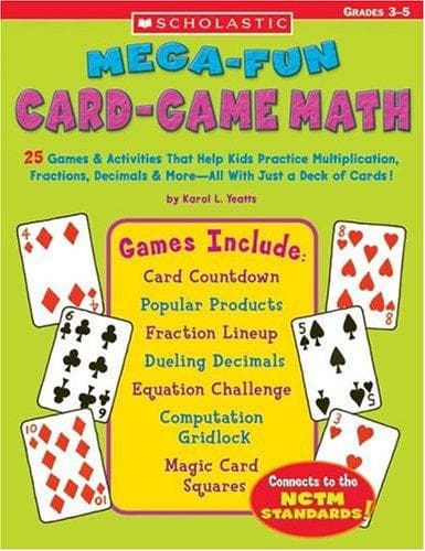 Tapa de Mega-fun Card-game Math