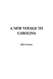 Tapa de A New Voyage to Carolina