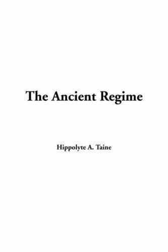 Tapa de The Ancient Regime