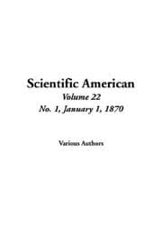 Tapa de Scientific American, No. 1, January 1, 1870
