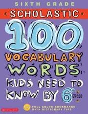 Tapa de 100 Vocabulary Words Kids Need to Know by 6th Grade