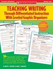 Tapa de Teaching writing through differentiated instruction with leveled graphic organizers