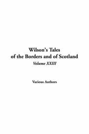 Tapa de Wilson's Tales Of The Borders And Of Scotland