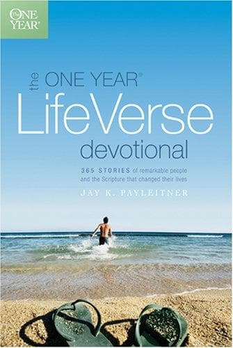 Tapa de The One Year Life Verse Devotional