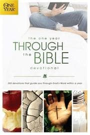 Tapa de The One Year Through the Bible Devotional