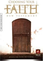 Tapa de Choosing Your Faith New Testament NLT