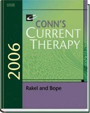 Tapa de Conn's current therapy 2006