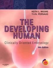 Tapa de The Developing Human: Clinically Oriented Embryology With STUDENT CONSULT Online Access (Developing Human: Clinically Oriented Embryology)