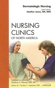 Tapa de Dermatologic Nursing, An Issue of Nursing Clinics (The Clinics: Nursing)