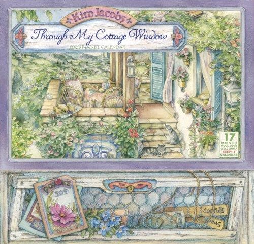 Tapa de Through My Cottage Window 2008 Wall Planner