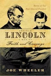 Tapa de Abraham Lincoln, a Man of Faith and Courage