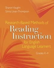 Tapa de Research-based Methods of Reading Instruction for English Language Earners, Grades K-4