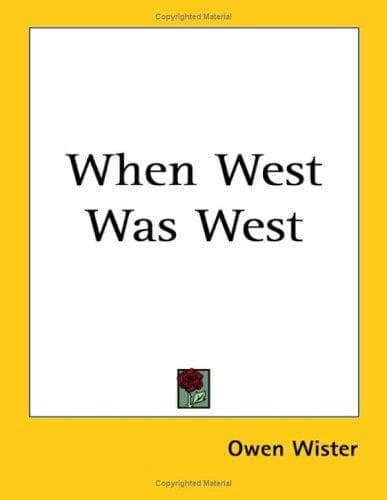 Tapa de When West Was West