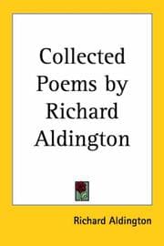 Tapa de Collected Poems by Richard Aldington