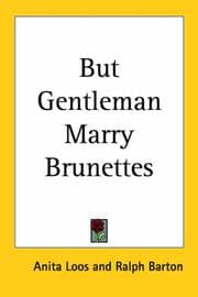 Tapa de But Gentleman Marry Brunettes
