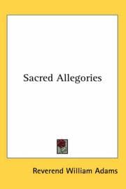 Tapa de Sacred Allegories