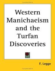 Tapa de Western Manichaeism and the Turfan Discoveries