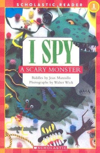 Tapa de I spy a scary monster