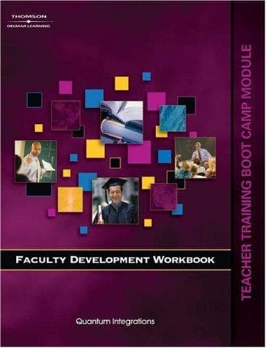 Tapa de Faculty Development Workbook Bootcamp Module (Faculty Development Workbook)
