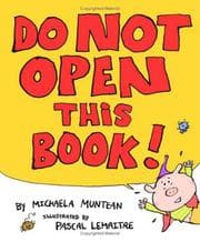 Tapa de Do not open this book