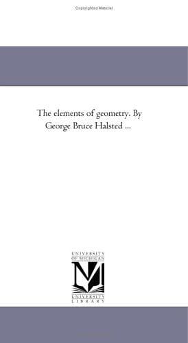 Tapa de The elements of geometry