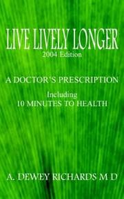 Tapa de LIVE LIVELY LONGER