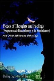 Tapa de Pieces of Thoughts and Feelings (Fragmentos de Pensamientos y de Sentimientos)
