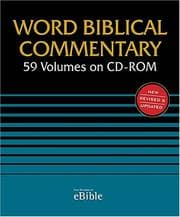 Tapa de Word Biblical Commentary