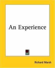 Tapa de An Experience