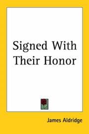 Tapa de Signed With Their Honor