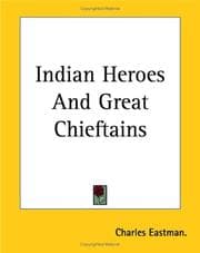 Tapa de Indian Heroes And Great Chieftains