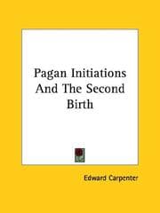 Tapa de Pagan Initiations and the Second Birth
