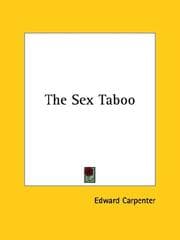 Tapa de The Sex Taboo
