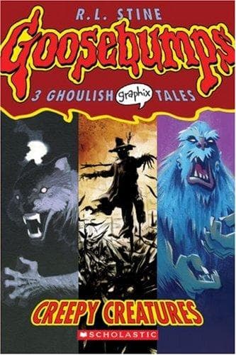 Tapa de Goosebumps - Creepy Creatures
