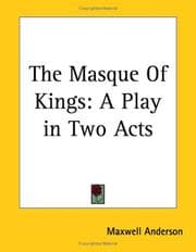 Tapa de The masque of kings