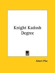 Tapa de Knight Kadosh Degree