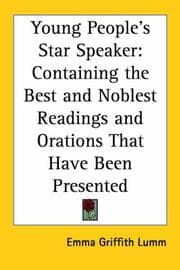 Tapa de Young People's Star Speaker