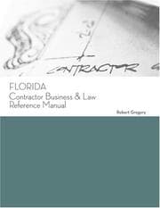 Tapa de Florida Contractor Business & Law Reference Manual