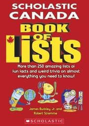 Tapa de Scholastic Canada book of lists