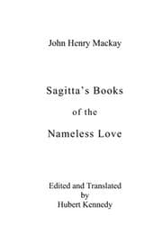 Tapa de Sagitta's Books of the Nameless Love