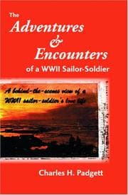 Tapa de The Adventures & Encounters of a WW II Sailor-Soldier