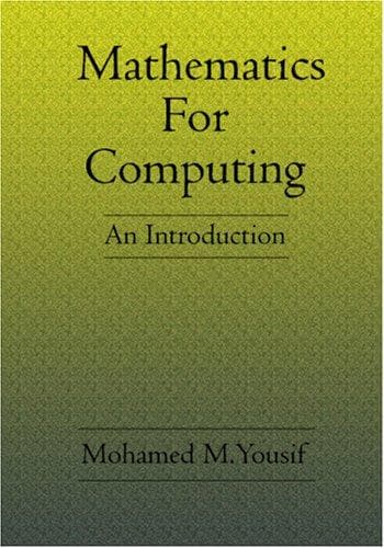 Tapa de Mathematics For Computing