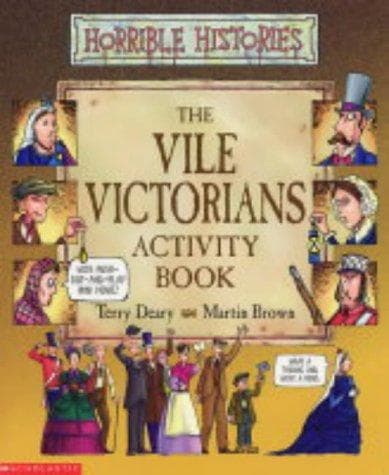 Tapa de Vile Victorians Activity Book
