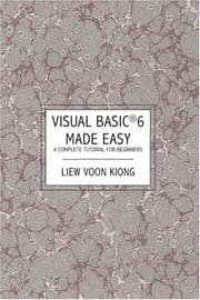 Tapa de Visual Basic  ® 6  Made Easy