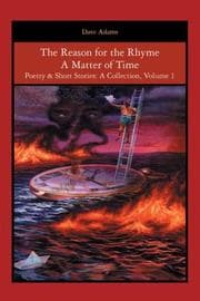 Tapa de The Reason for the Rhyme A Matter of Time: Poetry & Short Stories