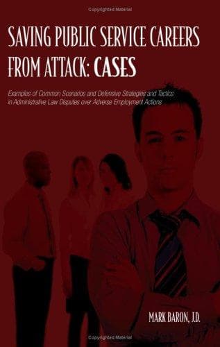 Tapa de Saving Public Service Careers From Attack: Cases