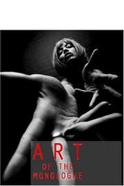 Tapa de The Art of the Monologue