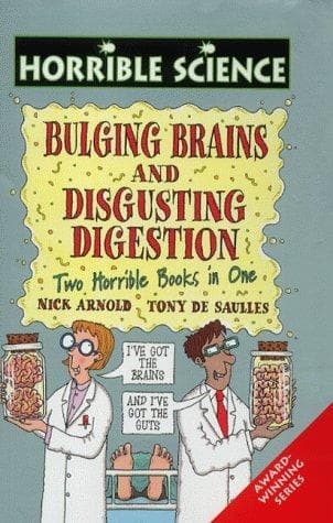 Tapa de Bulging Brains (Horrible Science)
